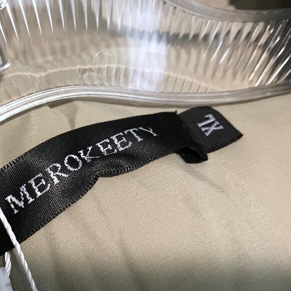 Cropped Puffer Vest Pea Green Women XL - Picture 10 of 12